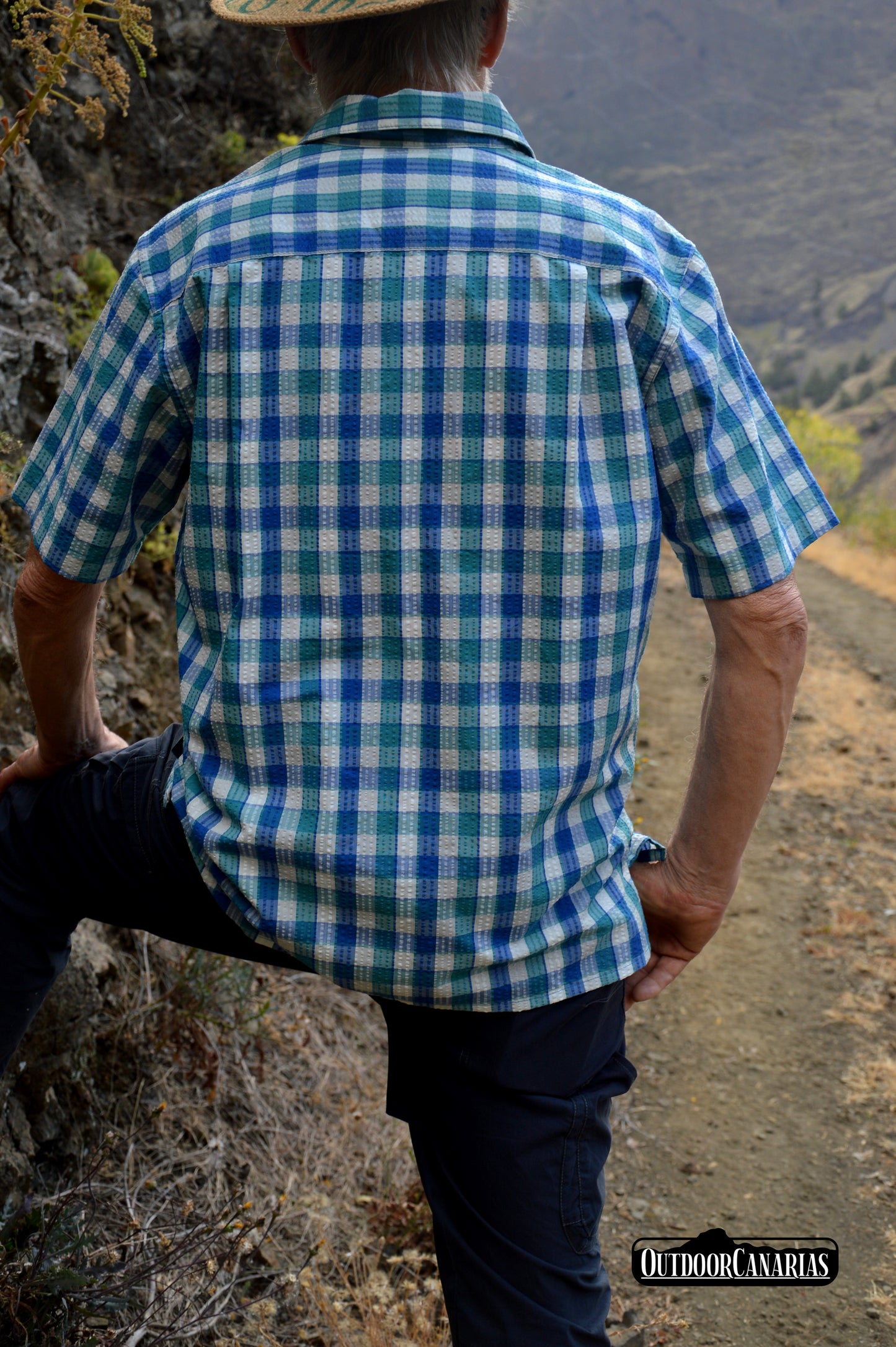 Camisa Puckerware AZU / Hombres